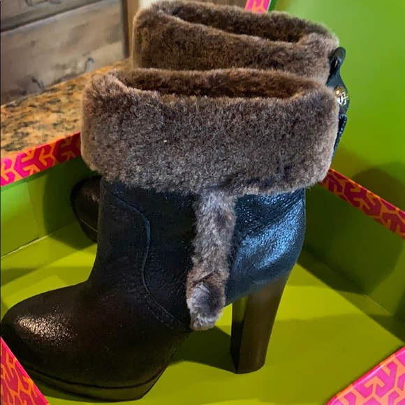 Tory Burch Sebastian High Heel Bootie - Picture 5 of 6